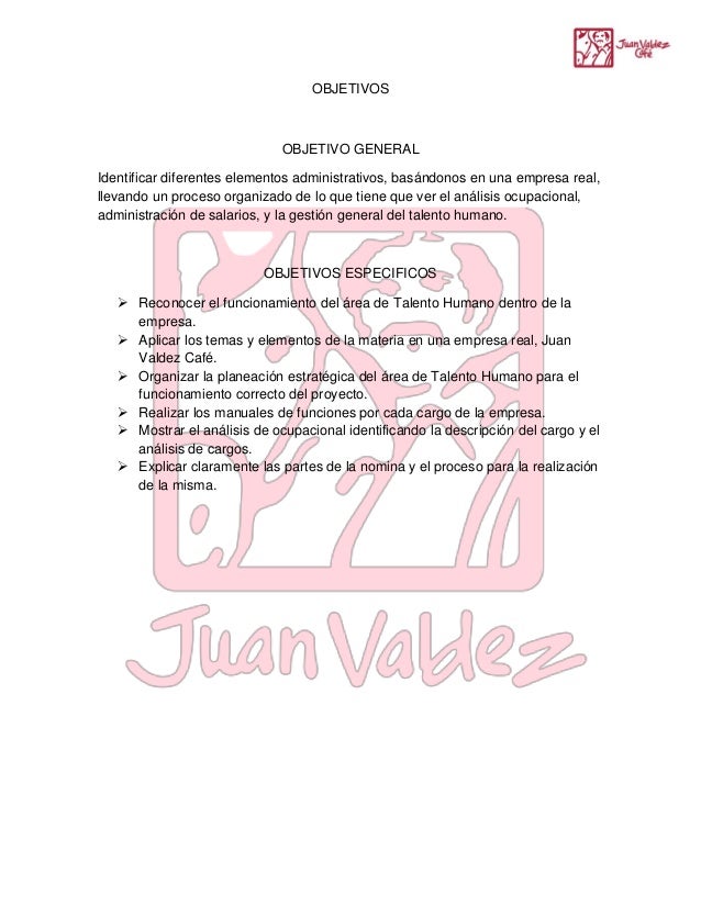 Caso Empresarial Juan valdez Colombia