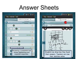 Answer Tap The Answer Pad (TAP) Presentation | PPT