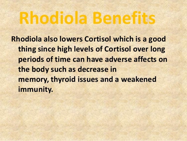What are some benefits of using rhodiola for weight loss?