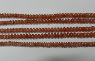 Rhodocrosite beads