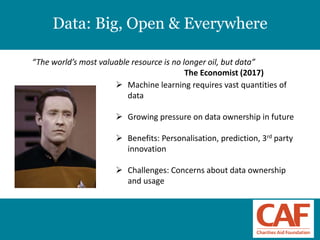 Rhodri davies technology and future challenges facing charities | PPT