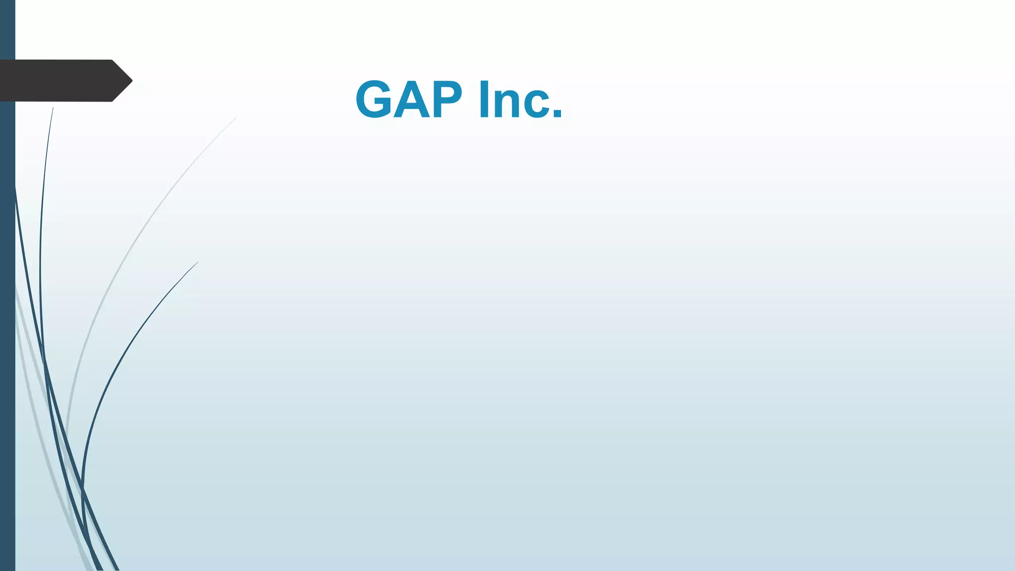 GAP Inc. 
 