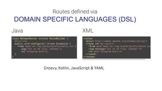Groovy, Kotlin, JavaScript & YAML
 