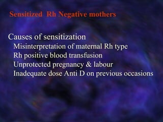 RH PPT FINAL.ppt RH NEGATIVE PREGNANCYYY | PPT