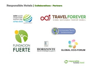 Responsible Hotels | Collaborations - Partners
 