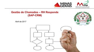 Gestão de Chamados – RH Responde
(SAP-CRM)
Abril de 2017
 