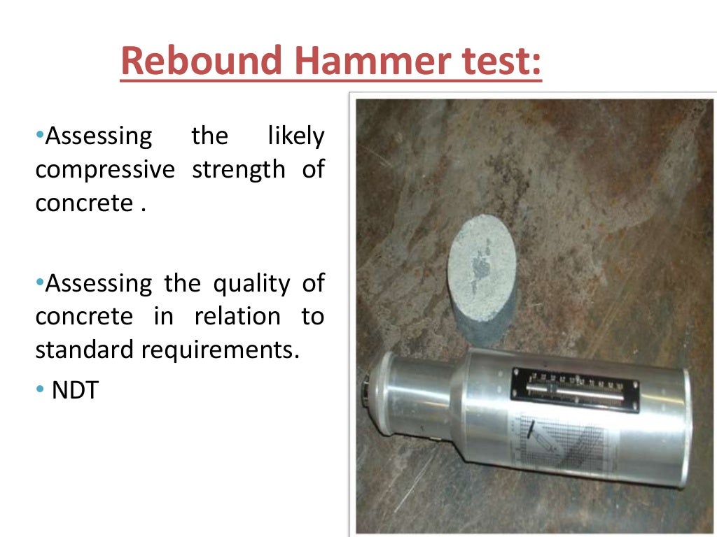 Rebound Hammer Testpriciple,procedure,cons&pros.....
