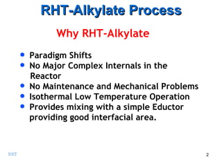 Rht Sulfuric Acid Alkylation Rht Presentation Revision 1 | PPT
