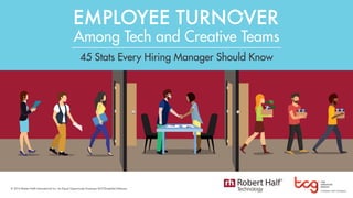 Employee Turnover Among Tech and Creative Teams