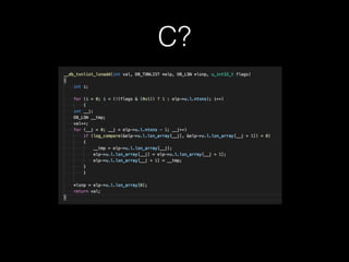 C?
 