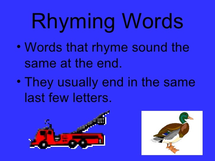 Rhyme Time