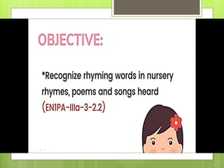 Rhyming Words Grade 1 3rd Quarter English 1.pptx