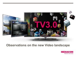TV3.0 Observations on the new Video landscape 