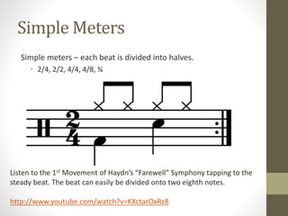 Rhythm and Meter | PPTX