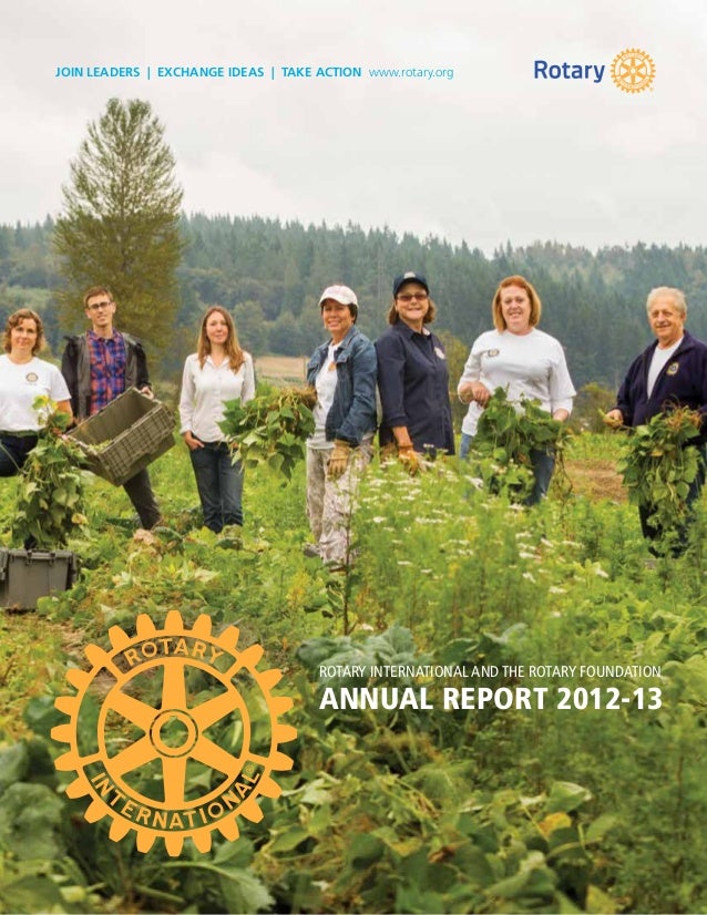 Rotary International 201213 Annual Report