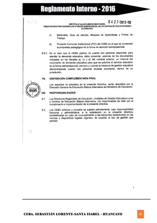 CEBA. SEBASTIÁN LORENTE-SANTA ISABEL - HUANCAYO 25
 