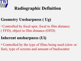 Radiographic Interpretation Limited Radiographicc | PPT