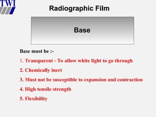 Inverted Radiographic Film Radiographic Interpretation Limited Radiographicc | PPT