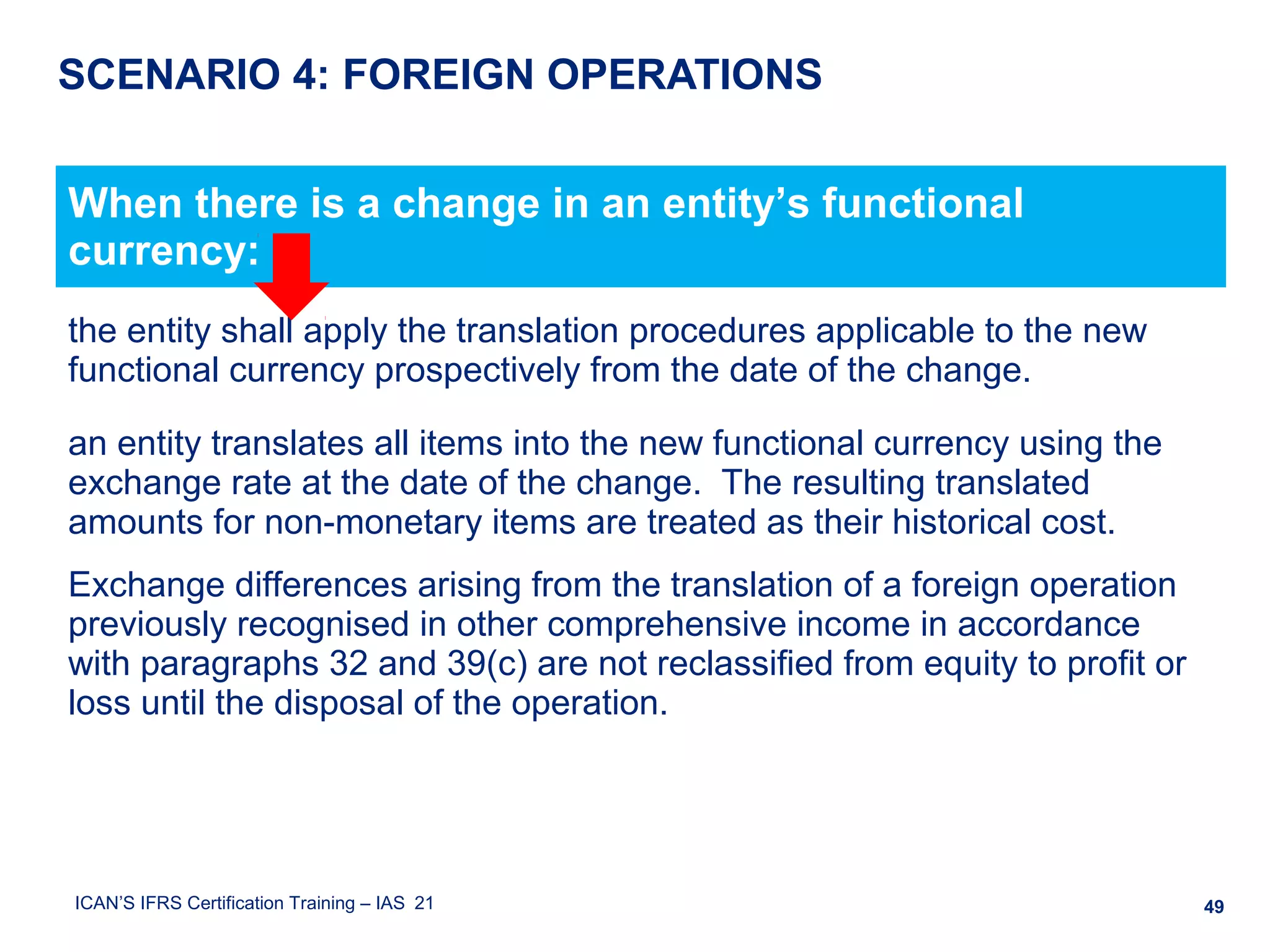 Ias 21 the effects of changes in foreign exchange rates | PPT