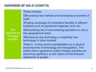 Ias 21 the effects of changes in foreign exchange rates | PPT