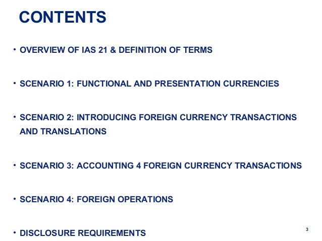 presentation currency ias 21