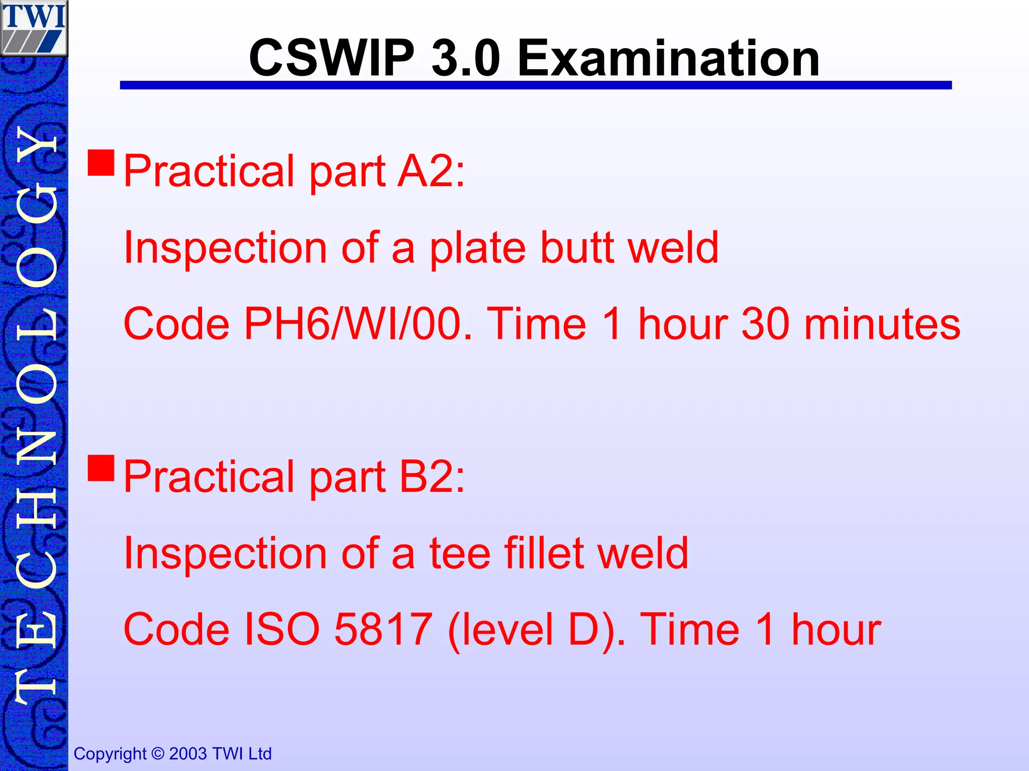 RI 7 (CSWIP scheme).ppt - certification scheme | PPT