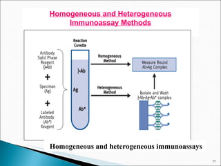 Homogeneous and Heterogeneous Immunoassay Methods Homogeneous and heterogeneous immunoassays 
