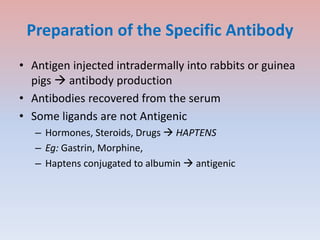 Radio immuno assay | PPTX