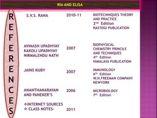 Ria and elisa final ppt | PPTX