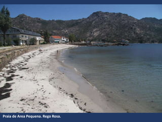 Praia de Area Pequena. Rego Rosa.
 