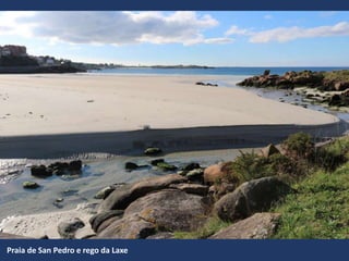 Praia de San Pedro e rego da Laxe
 