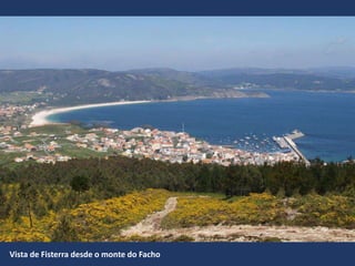 Vista de Fisterra desde o monte do Facho
 