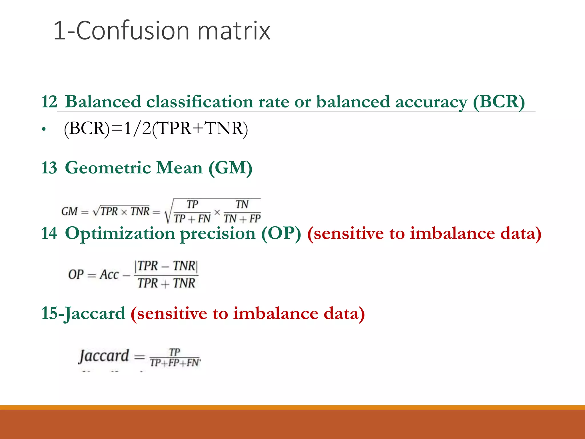 Classification assessment methods pptx
