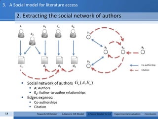 Estimate individual’s centralityRelevant information is related to importantpersons5Towards SIR Model        A Generic SIR Model       A Social Model for LA      Experimental evaluation       Conclusion