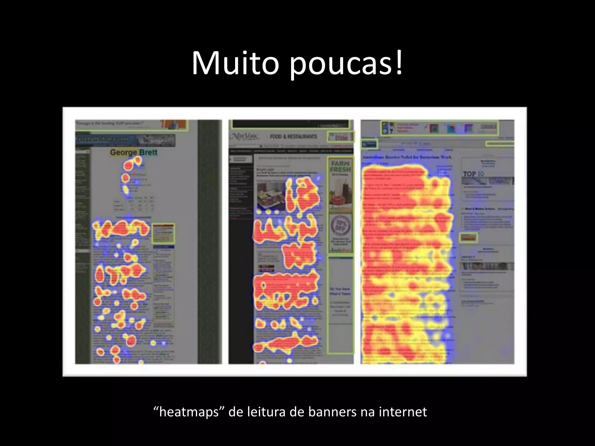 - Porque lemos de maneira diferente;