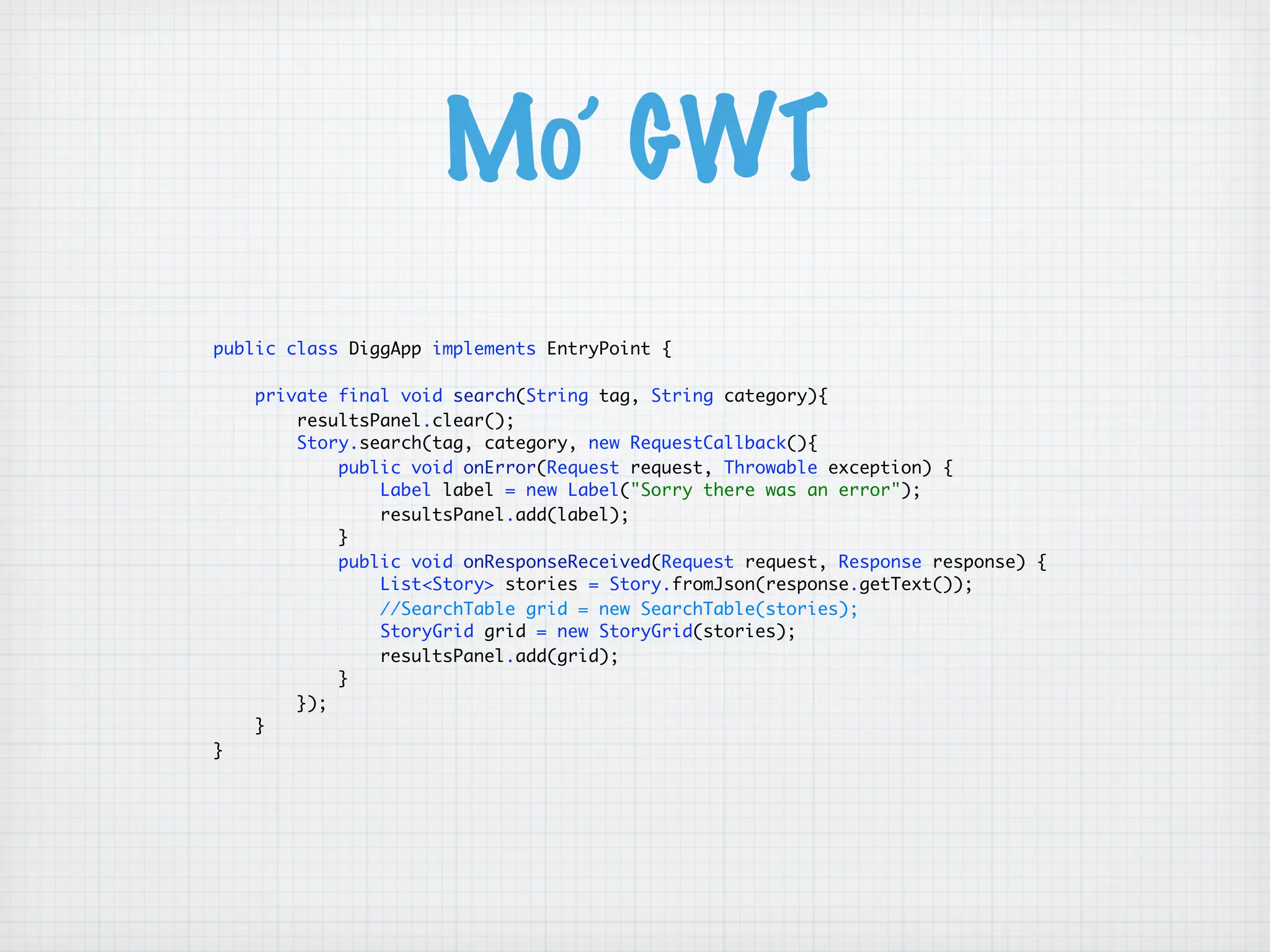 RIAs Done Right: Grails, Flex, and EXT GWT