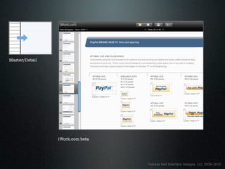 Master/Detail




                iWork.com beta




                                 Theresa Neil Interface Designs, LLC 2009-2010
 