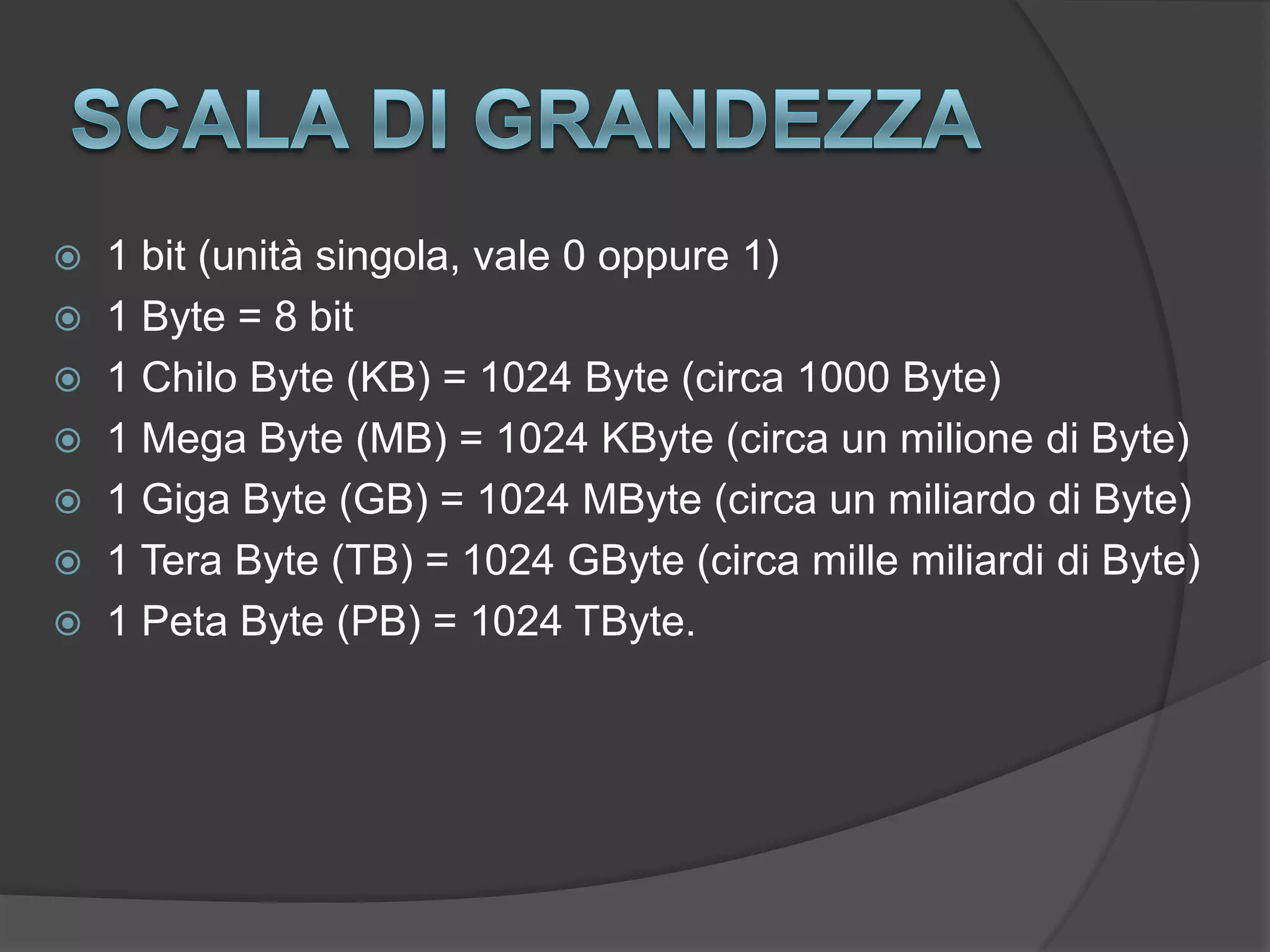 Riassunto informatica ariel | PPTX | Computing | Technology & Computing
