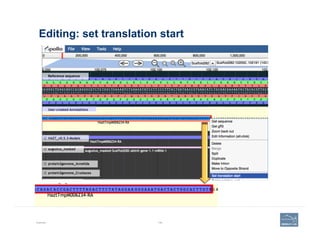 Editing: set translation start
Example 106
 