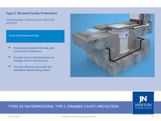 Structural Waterproofing Design Strategies to BS 8102:2009 | PPTX