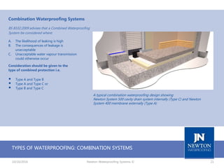 Structural Waterproofing Design Strategies to BS 8102:2009 | PPTX