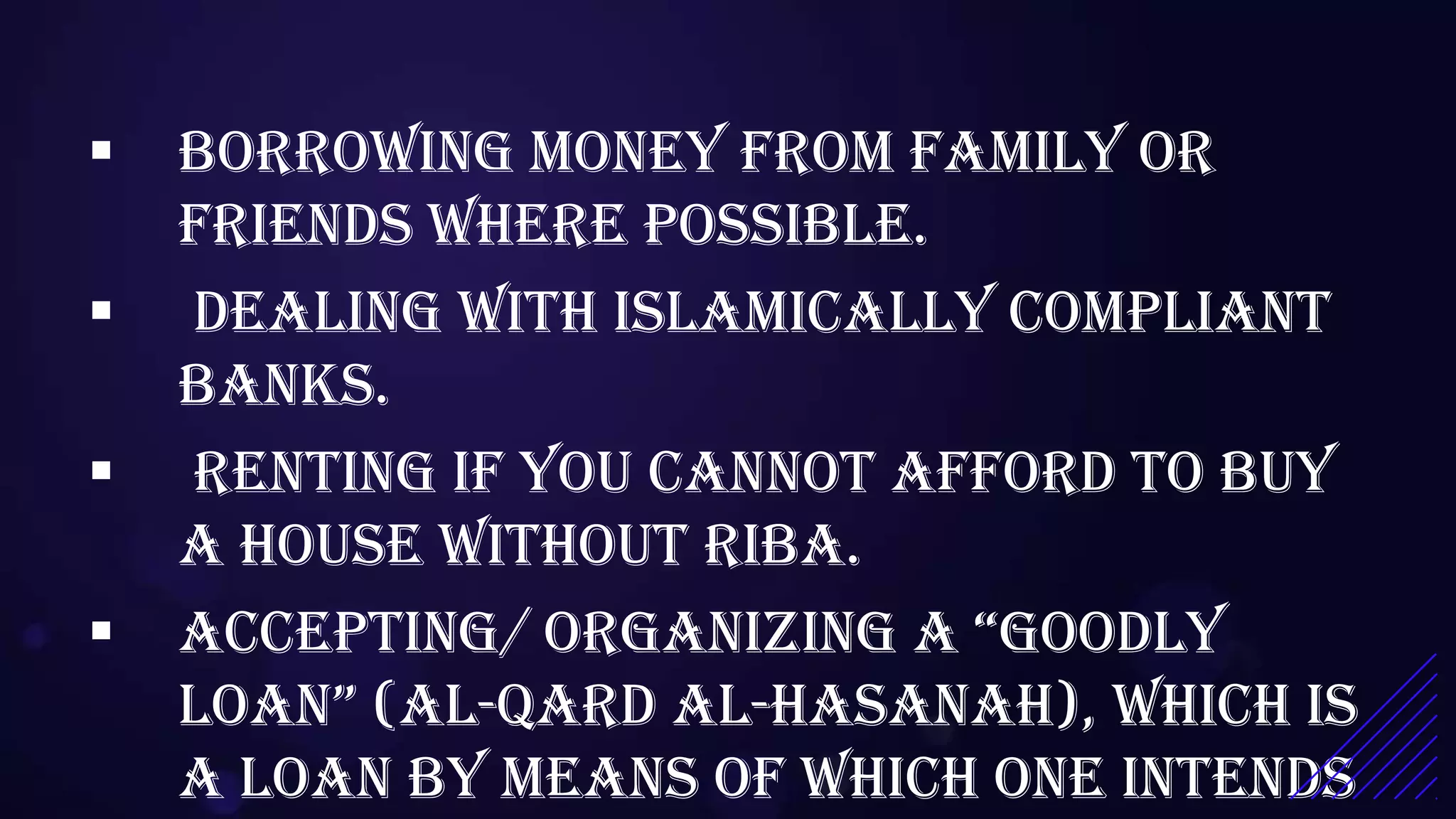 Riba and its causes | PPTX