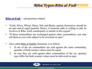Comprehensive Introduction to Riba, Gharar, and Islamic Finance ...