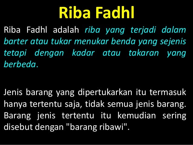 Forex dlm pandangan islam