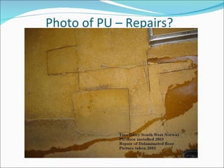 Photo of PU – Repairs? 