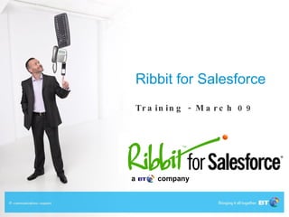 Ribbit for Salesforce Training - March 09 a  company 