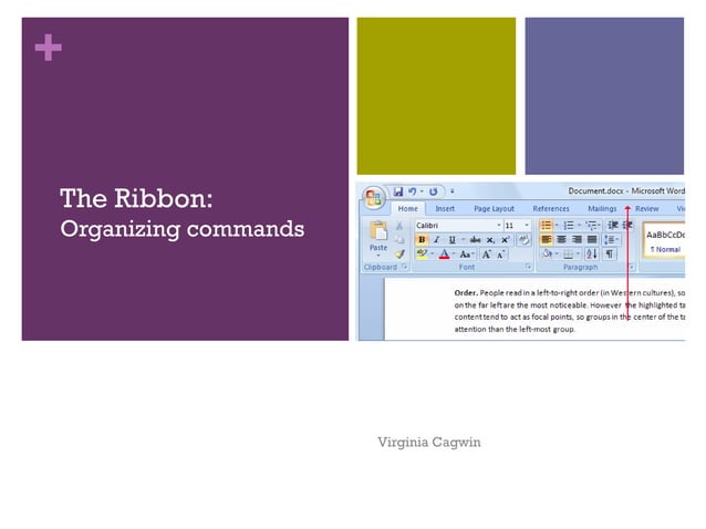 Working with Microsoft Ribbon | PPT