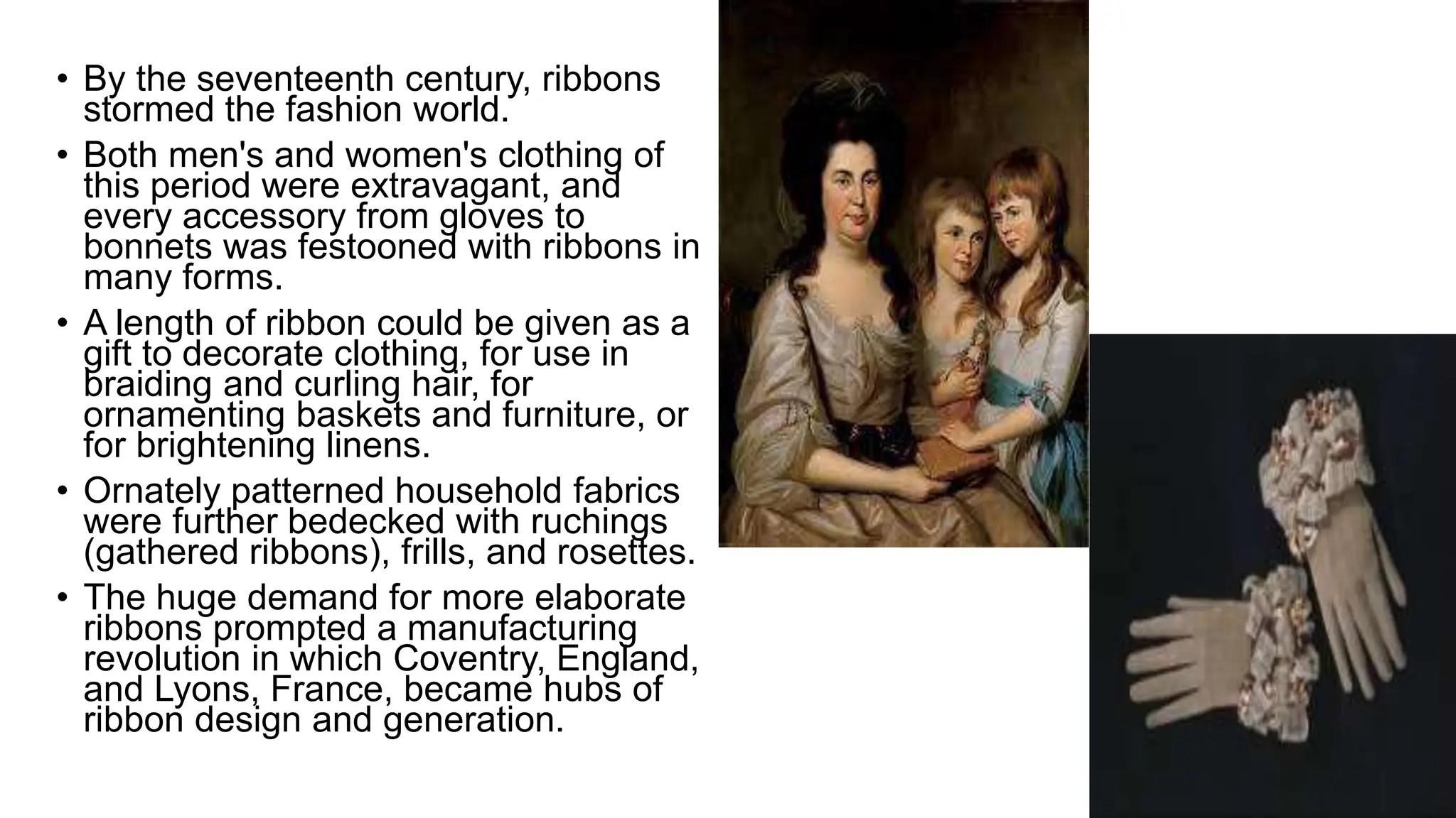 Ribbon Craft for fashion design in FDDI Course | PPTX