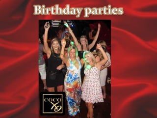Birthday parties
