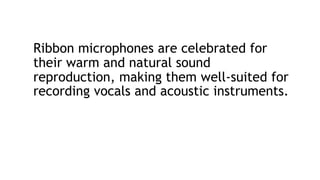 Ribbon Microphones and other microphone types.pdf